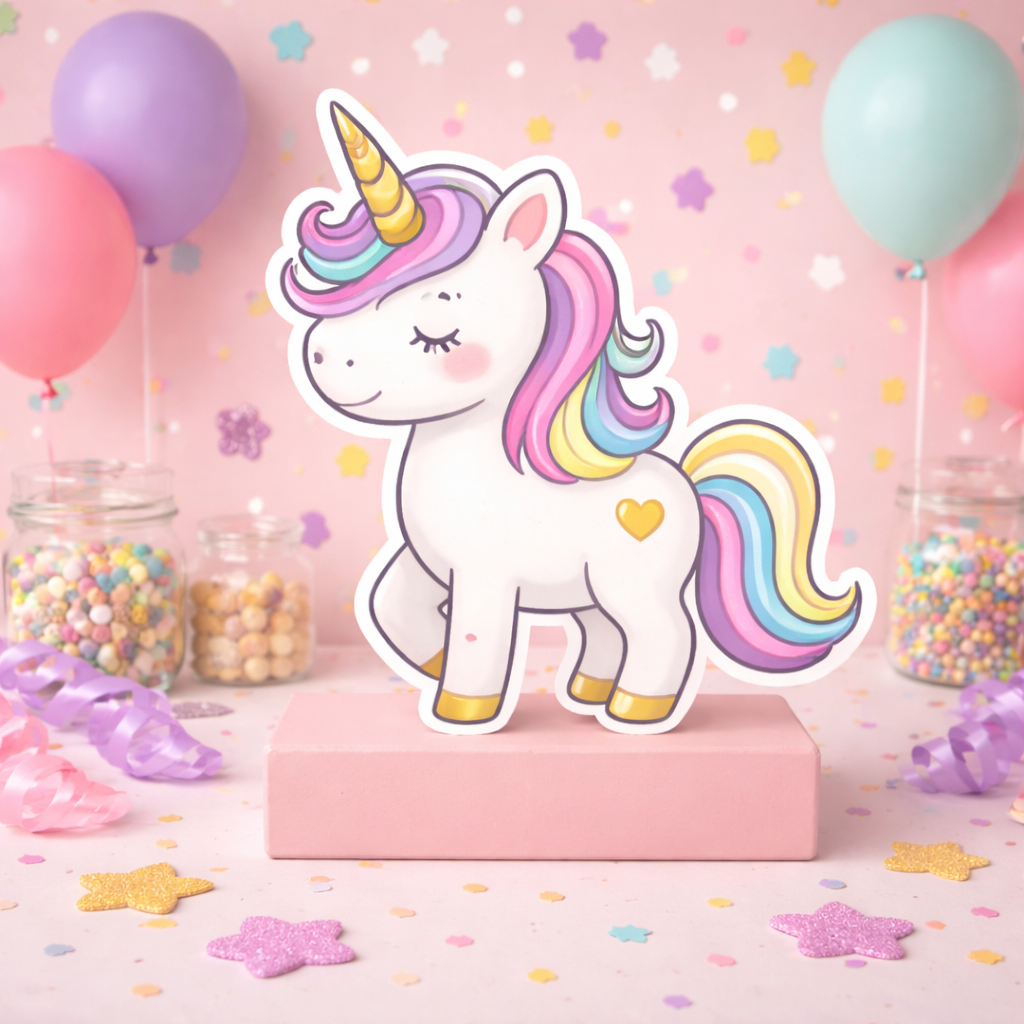unicorn birthday centerpiece decoration pastel unicorn party decoration for girls birthday candy bar table