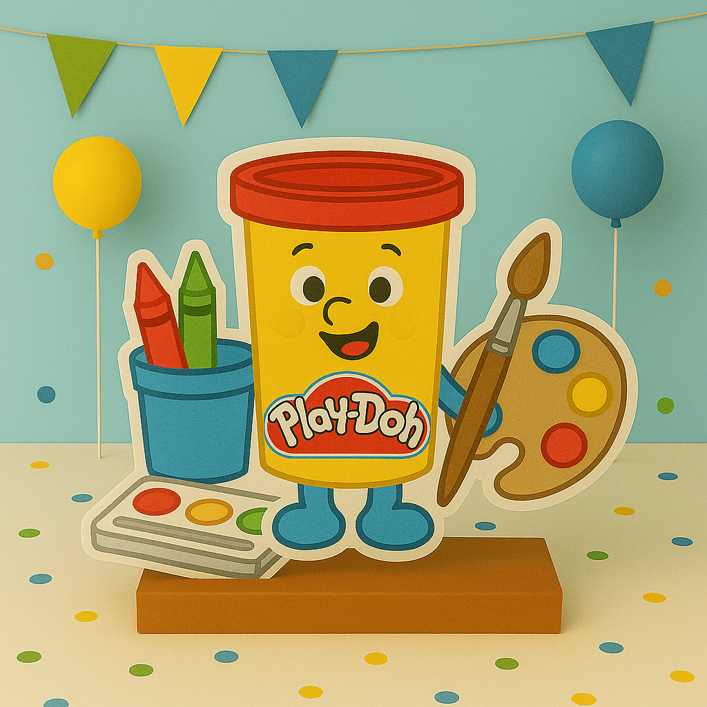 Crayola art supplies set with crayons, watercolor paint, and brushes for kids crafts