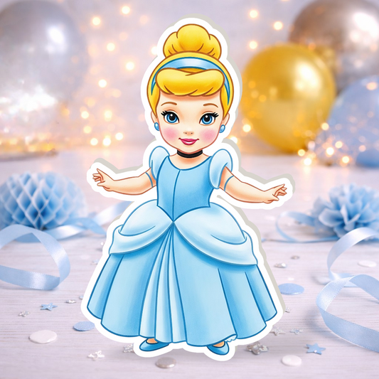 cinderella cutout centerpiece