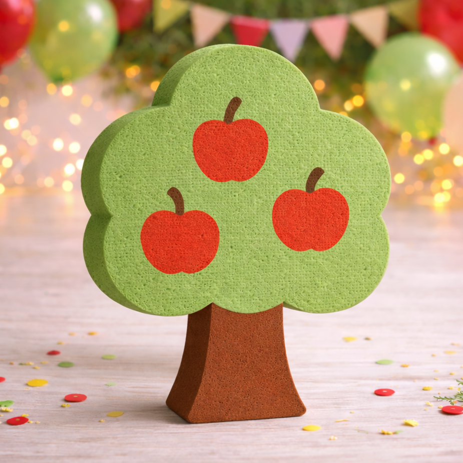 apple party decorations centerpiece for farm theme party setup and birthday table display