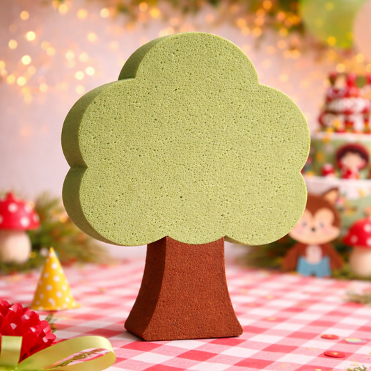 woodland tree centerpiece for fairy garden party decorations and forest birthday party setup